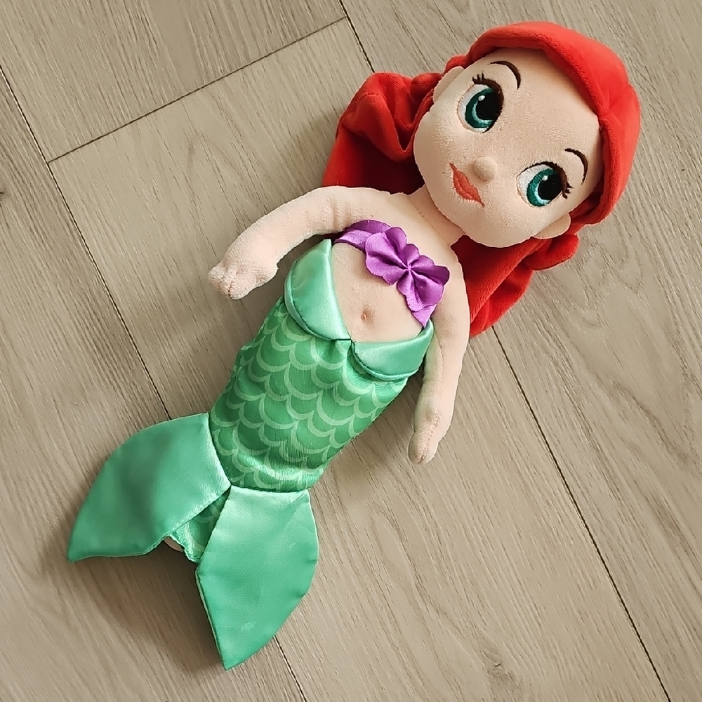 Disney Ariel Little Mermaid Animators Collection Plush Doll 12" *Stains‎